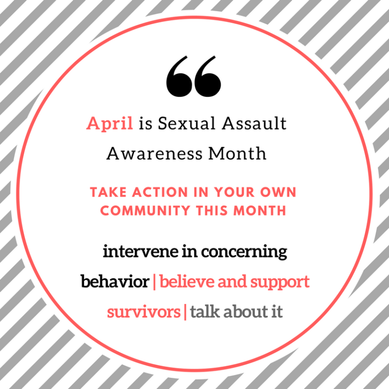 April Is Sexual Assault Awarenss Month 0579