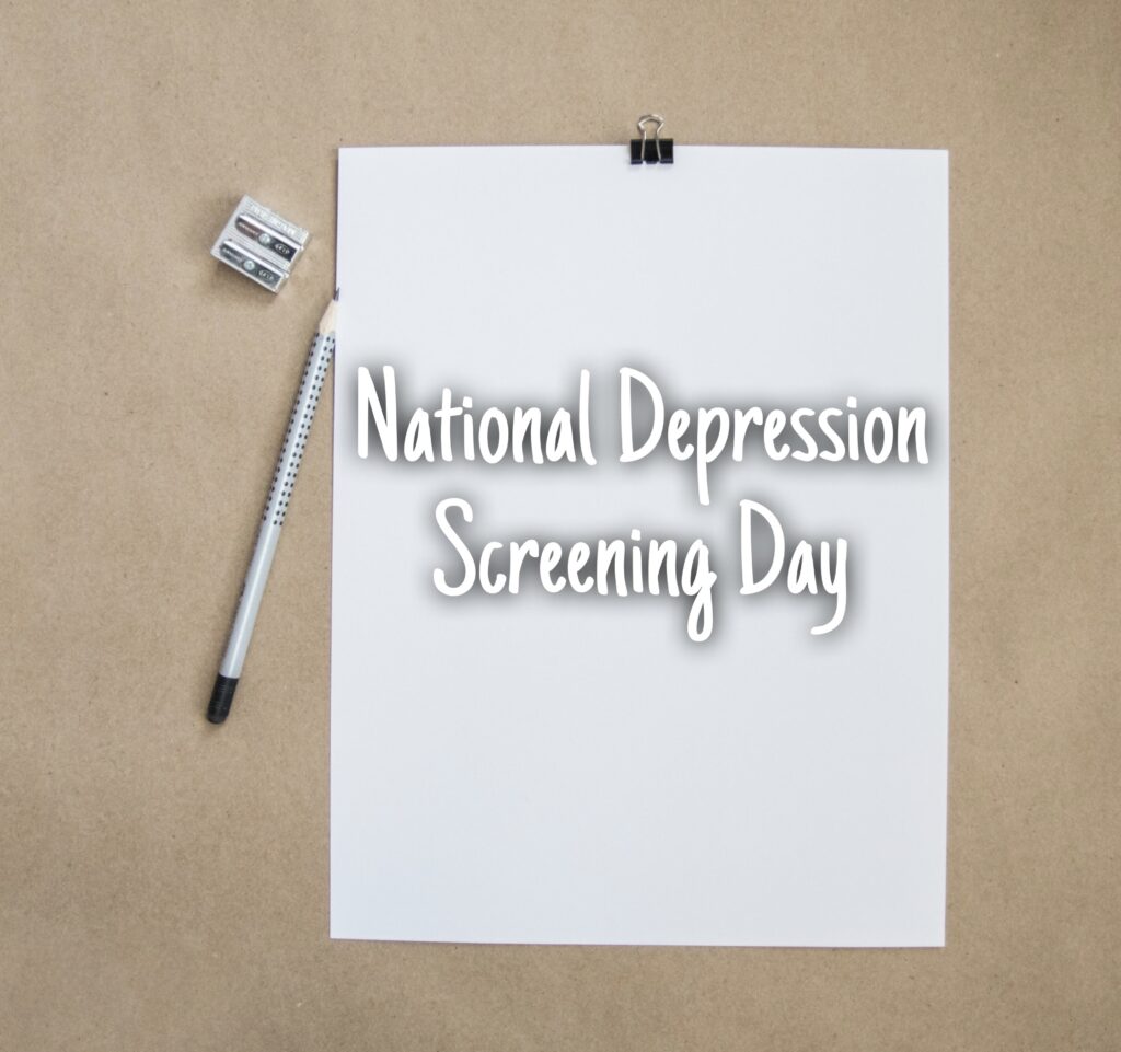 National Depression Screening Day Get Screened