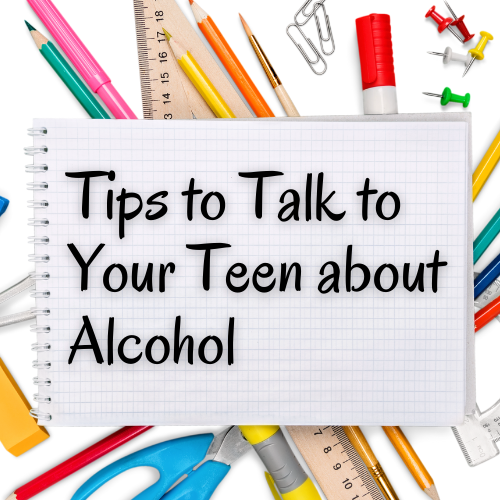 teen about alcohol